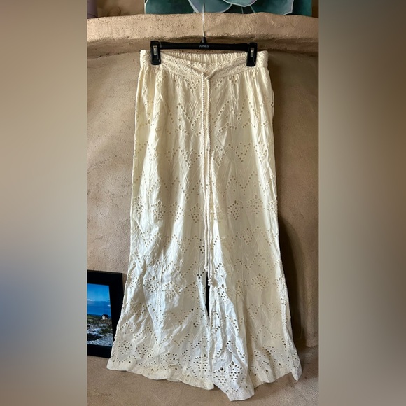 Free People Emma Embroidered Pants NWOT - Picture 3 of 8